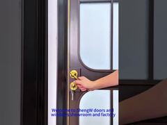 Porta per ambienti in alluminio a griglia goffrata