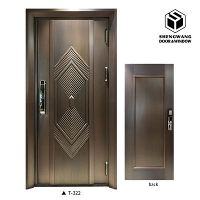 Luxury Golden With Aluminum Garden Gate per il cancello anteriore in alluminio