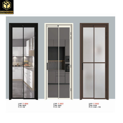 Bianco e nero per villa PT porta slimline porte scorrevoli resistenti alle intemperie