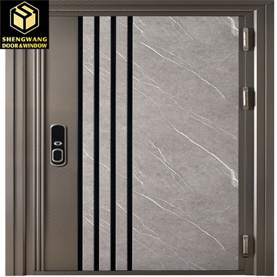 Migliora la Sicurezza e l'Estetica della Tua Casa con una Porta d'Ingresso Personalizzata in Acciaio Inox Nero