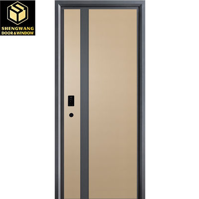Resistenza alla corrosione Porta anteriore in alluminio resistente all' impatto Porta anteriore in alluminio moderna per case
