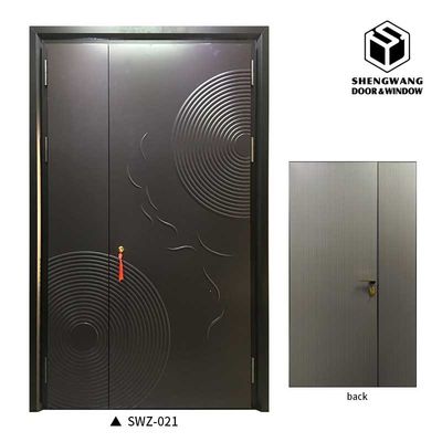 Villa Aluminio Porta a Cerniera di Vetro Porta a Cerniera di Alluminio Porta Con Cerniera In Aluminio