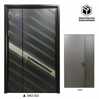 Porta della stanza in alluminio con caratteristiche insonorizzate per la protezione interna