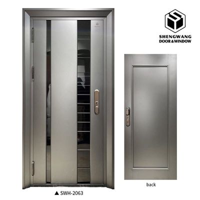 1220mm Aluminium Porta della stanza colore personalizzato Porta interna insonorizzata