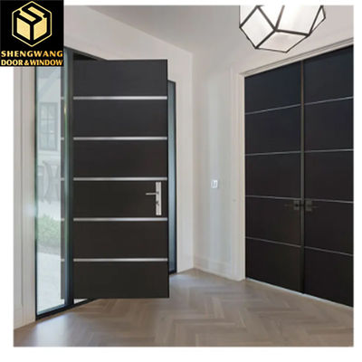 Fireproof Swig Sinistra Aluminio Negozio Porte Anteriori Villa Massello Aluminio Porte Anteriori