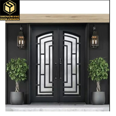 Crea un aspetto pulito e elegante con porte scorrevoli in vetro in alluminio per grandi aperture