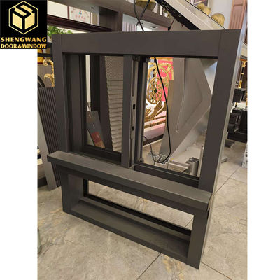 Villa Push Pull Curtain Wall Finestre trasparenti in alluminio