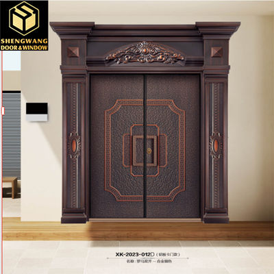 Fireproof Swig Sinistra Aluminio Negozio Porte Anteriori Villa Massello Aluminio Porte Anteriori