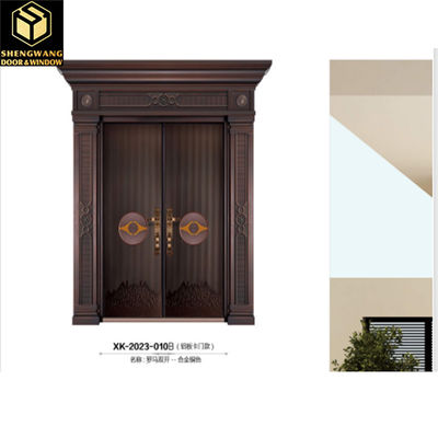 Fireproof Swig Sinistra Aluminio Negozio Porte Anteriori Villa Massello Aluminio Porte Anteriori
