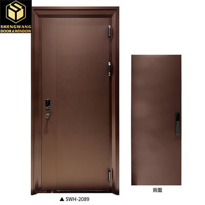 5mm HPL Fire Aluminum Room Door con telaio in alluminio e serratura per la sicurezza