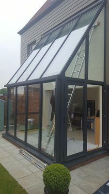 Fenestra di alluminio con rivestimento in polvere