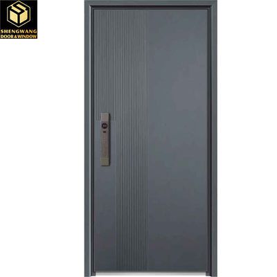 Acque resistenti Chiusura sicura Porta oscillante in acciaio inossidabile Cucina Porta oscillante a sinistra Porta esterna