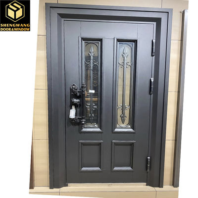 Prima scelta per gli edifici pubblici Porta della stanza in alluminio per la sicurezza antincendio e la necessità di isolamento acustico