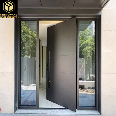 ODM Swing Aluminium Pedestrian Garden Gates Copper Imitazione Superficie Finitura Metal Gate Outdoor